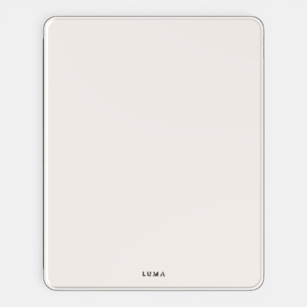 LUMA Off-White premium iPad case made from vegan Saffiano leather with Apple Pencil holder
