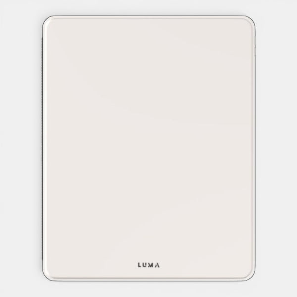 LUMA Off-White premium iPad case made from vegan Saffiano leather with Apple Pencil holder